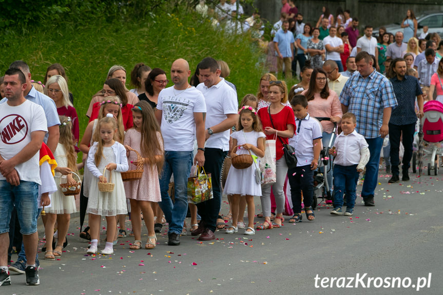 Procesja Bożego Ciała w Zręcinie