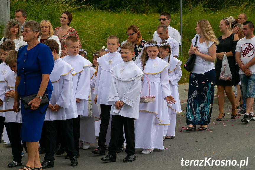 Procesja Bożego Ciała w Zręcinie