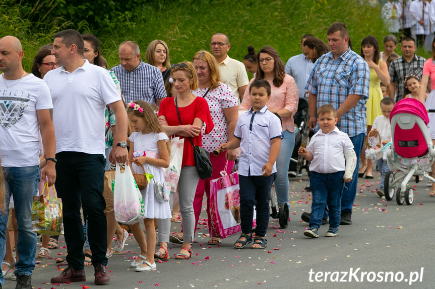 Procesja Bożego Ciała w Zręcinie