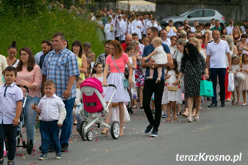 Procesja Bożego Ciała w Zręcinie