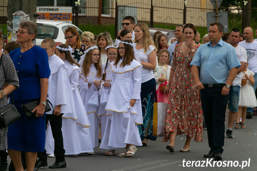 Procesja Bożego Ciała w Zręcinie