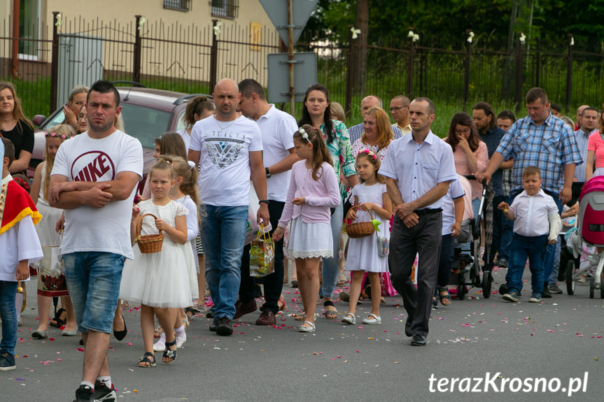 Procesja Bożego Ciała w Zręcinie