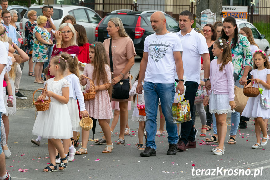 Procesja Bożego Ciała w Zręcinie