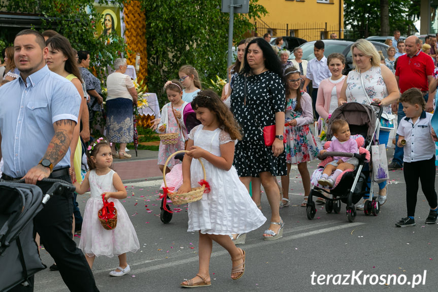 Procesja Bożego Ciała w Zręcinie