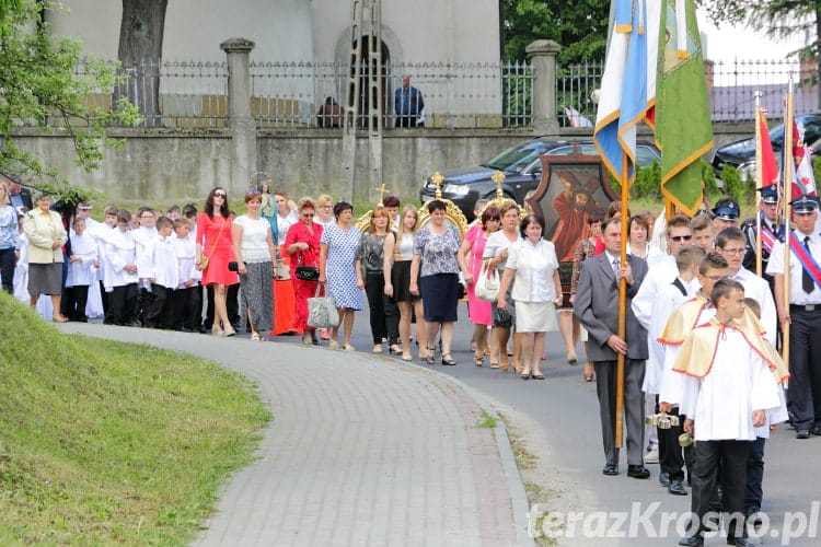 Procesja Bożego Ciała w Zręcinie