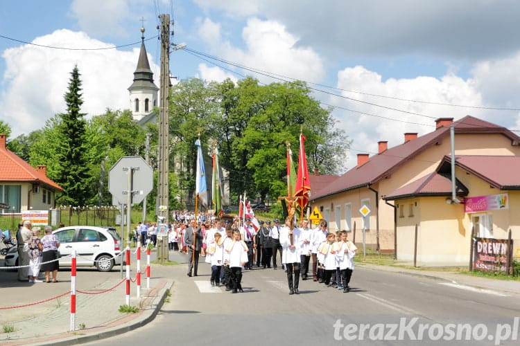 Procesja Bożego Ciała w Zręcinie