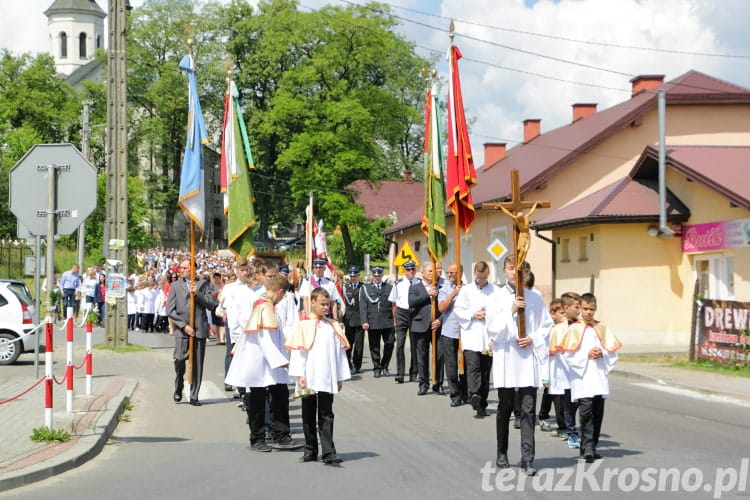 Procesja Bożego Ciała w Zręcinie