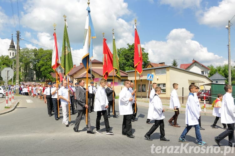 Procesja Bożego Ciała w Zręcinie