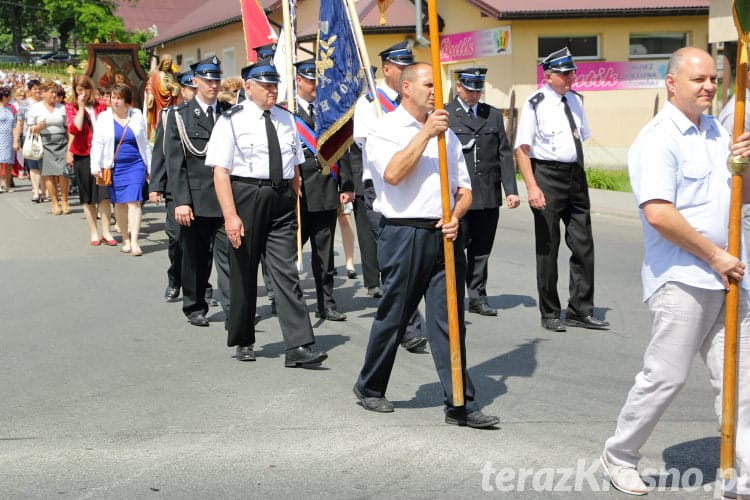 Procesja Bożego Ciała w Zręcinie