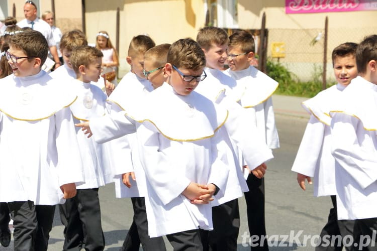 Procesja Bożego Ciała w Zręcinie