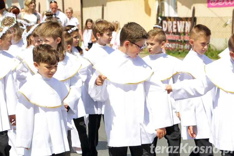 Procesja Bożego Ciała w Zręcinie