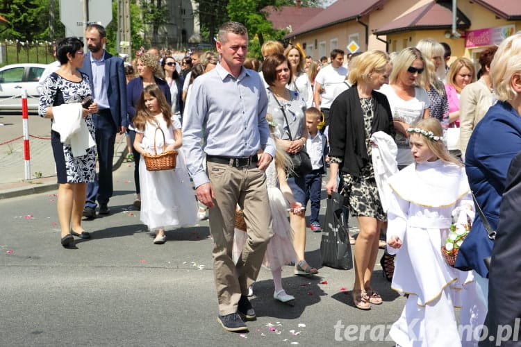 Procesja Bożego Ciała w Zręcinie