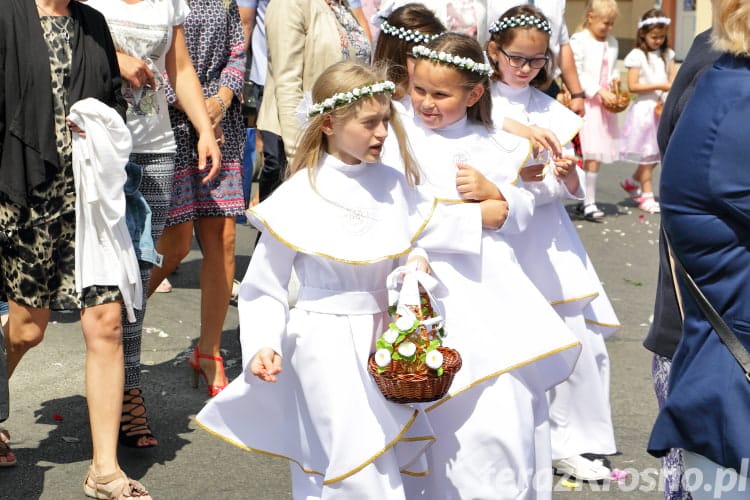 Procesja Bożego Ciała w Zręcinie