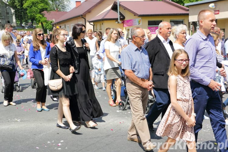 Procesja Bożego Ciała w Zręcinie