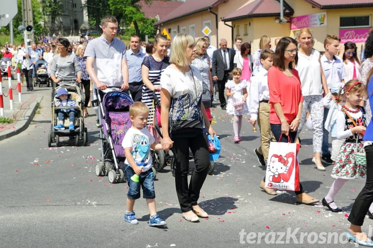 Procesja Bożego Ciała w Zręcinie