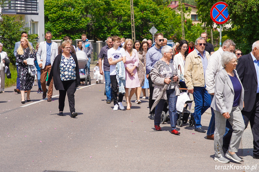 Procesja z najświętszym Sakramentem w Krośnie