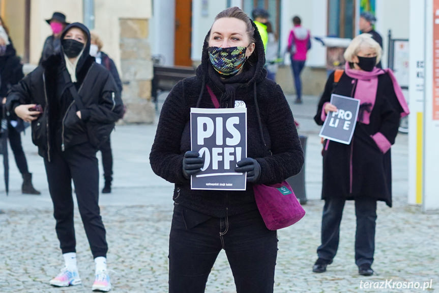 Protest kobiet w Krośnie