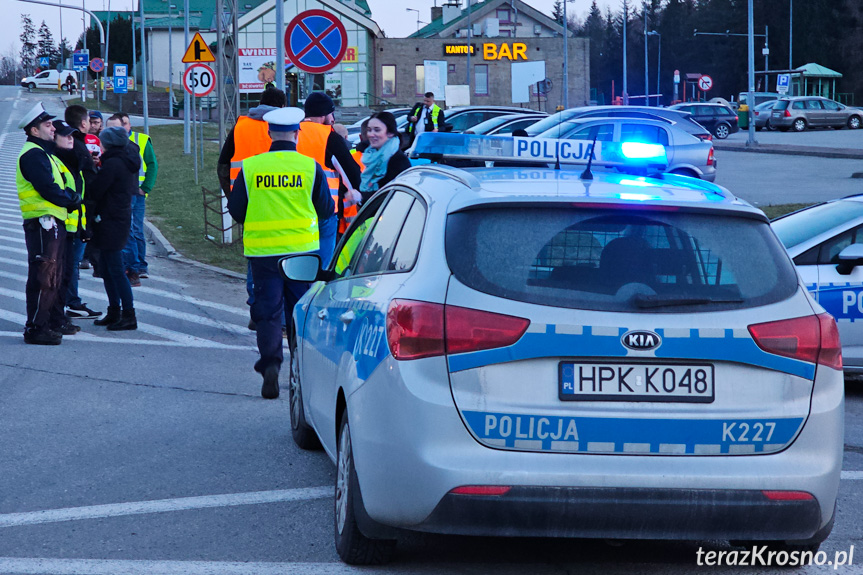 Protest rolników na granicy w Barwinku