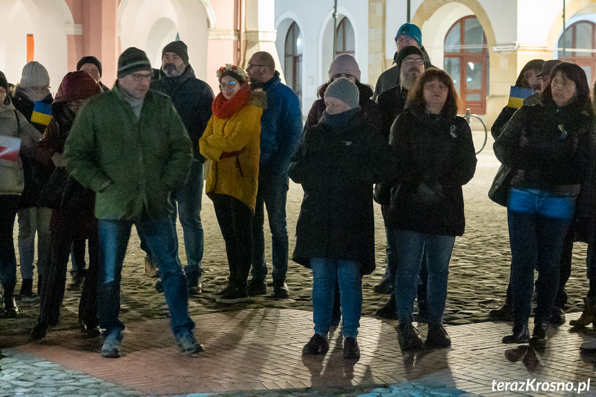 Protest Solidarni z Ukrainą