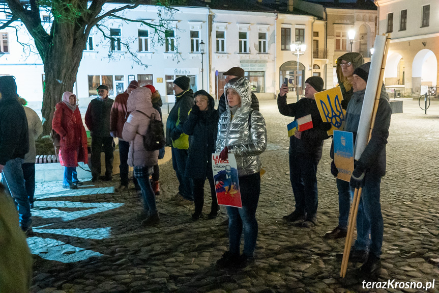 Protest Solidarni z Ukrainą