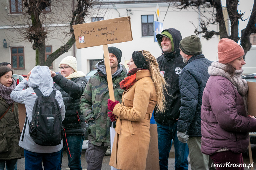 Protest w Dukli