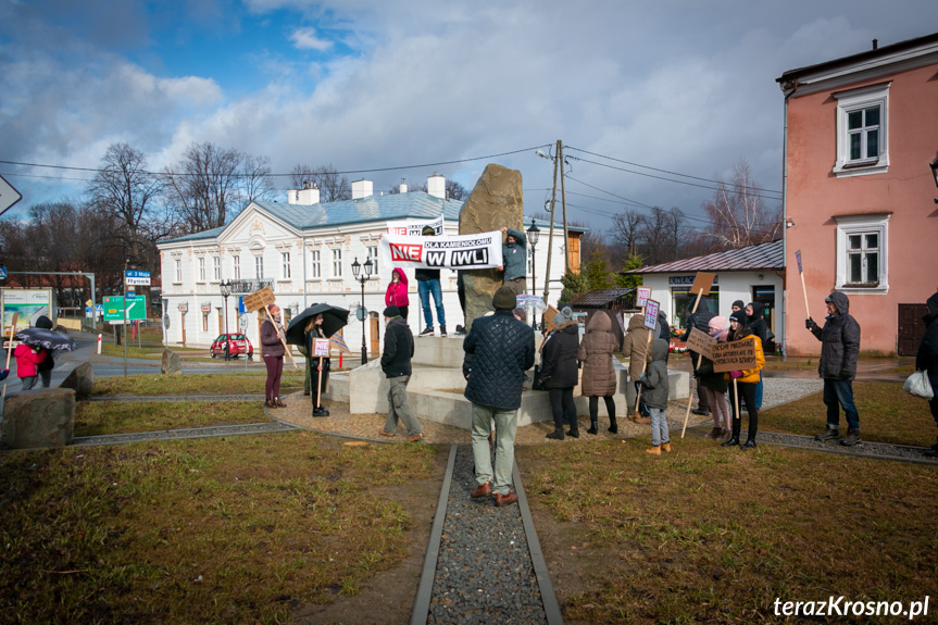 Protest w Dukli