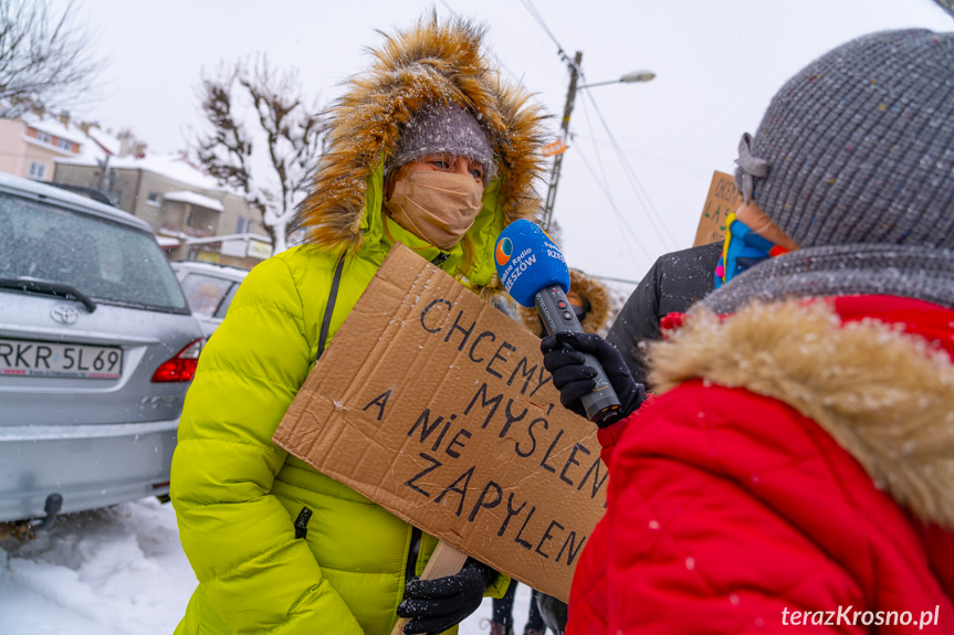 Protest w Dukli