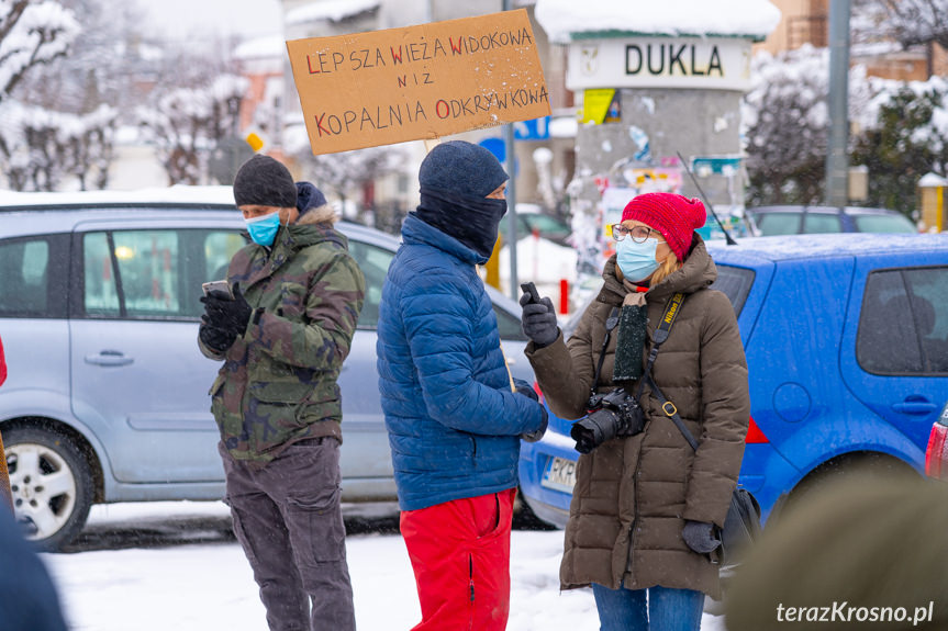 Protest w Dukli