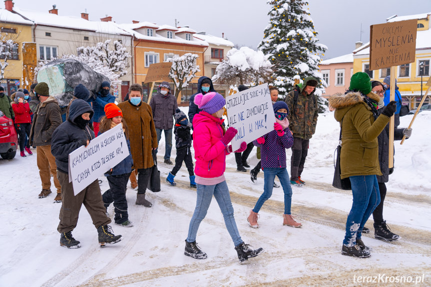 Protest w Dukli