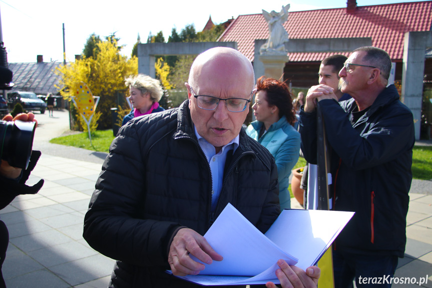 Protest w Miejscu Piastowym