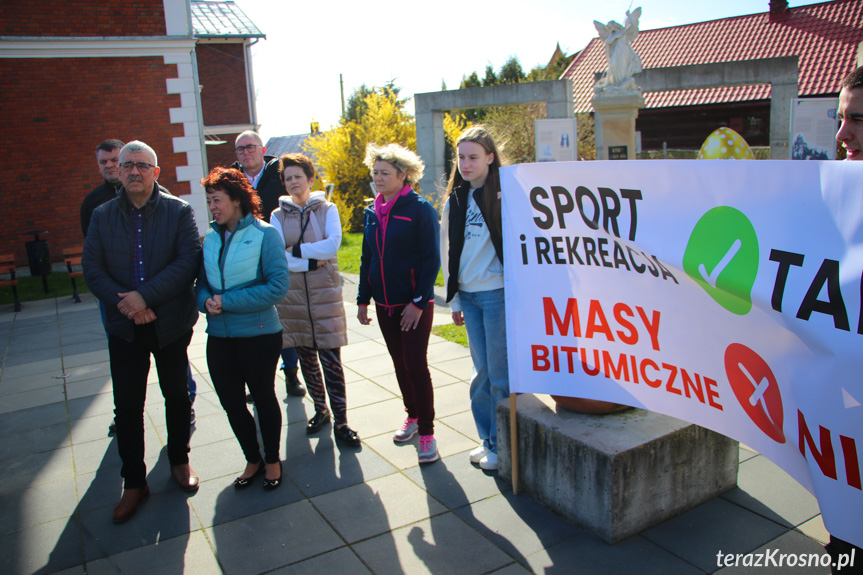 Protest w Miejscu Piastowym