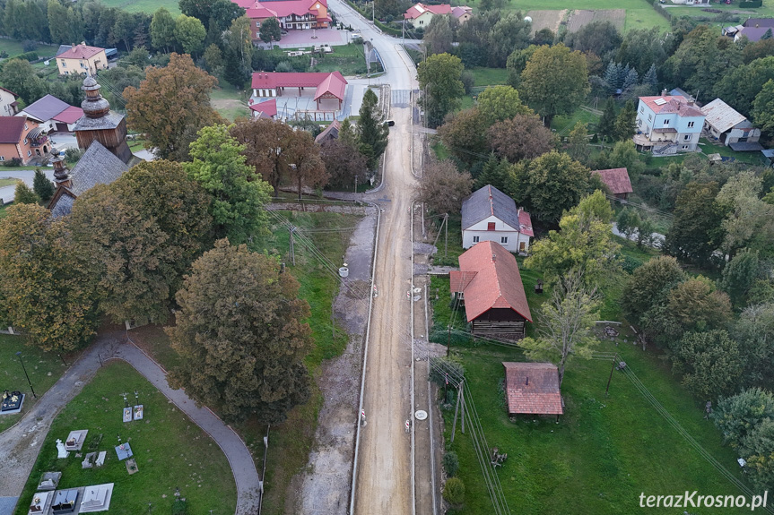 Przebudowa drogi Rogi - Iwonicz