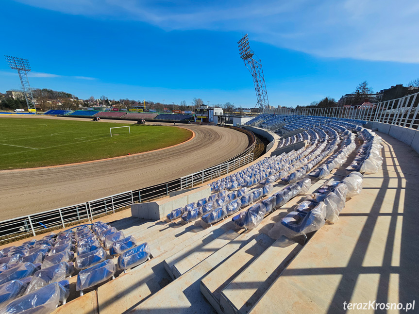 Przebudowa stadionu w Krośnie