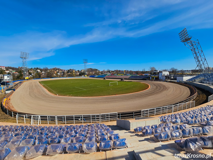 Przebudowa stadionu w Krośnie