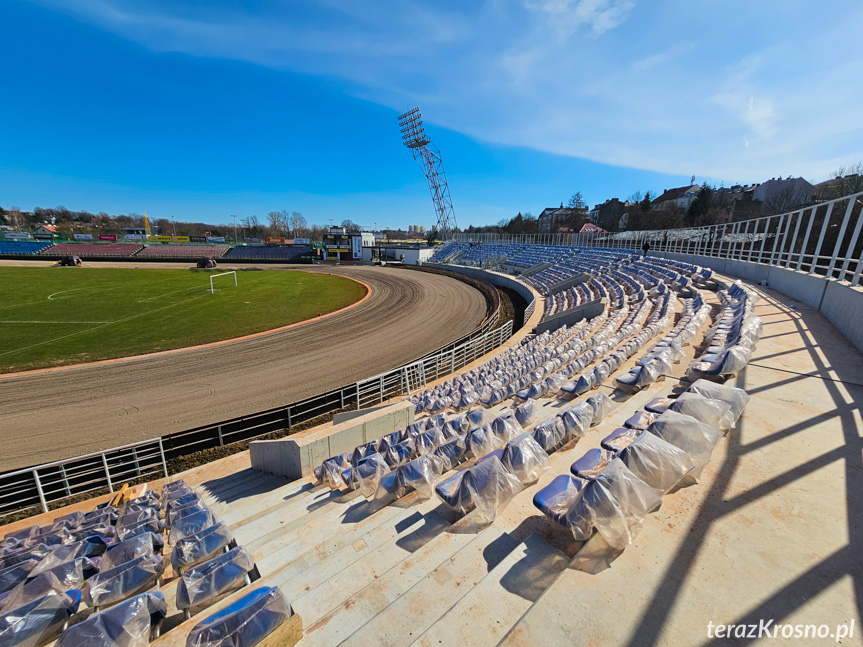 Przebudowa stadionu w Krośnie