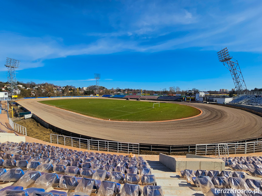 Przebudowa stadionu w Krośnie