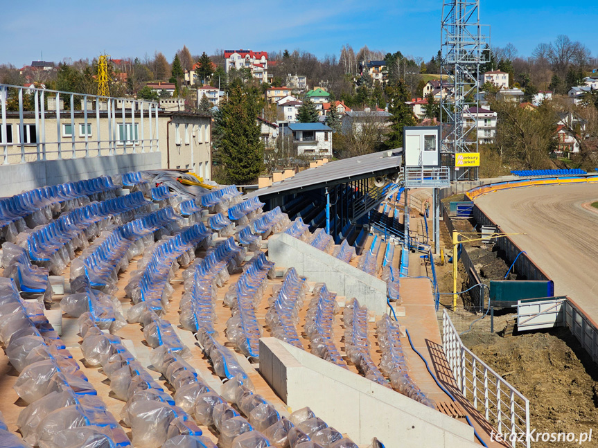 Przebudowa stadionu w Krośnie