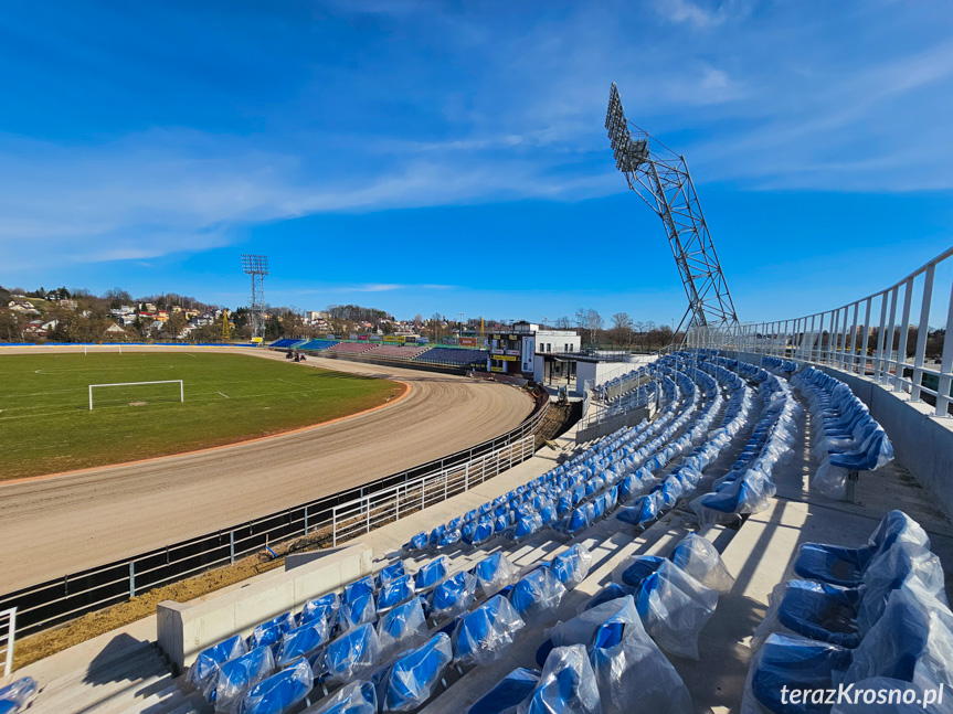 Przebudowa stadionu w Krośnie