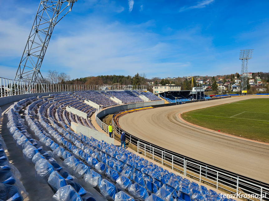 Przebudowa stadionu w Krośnie