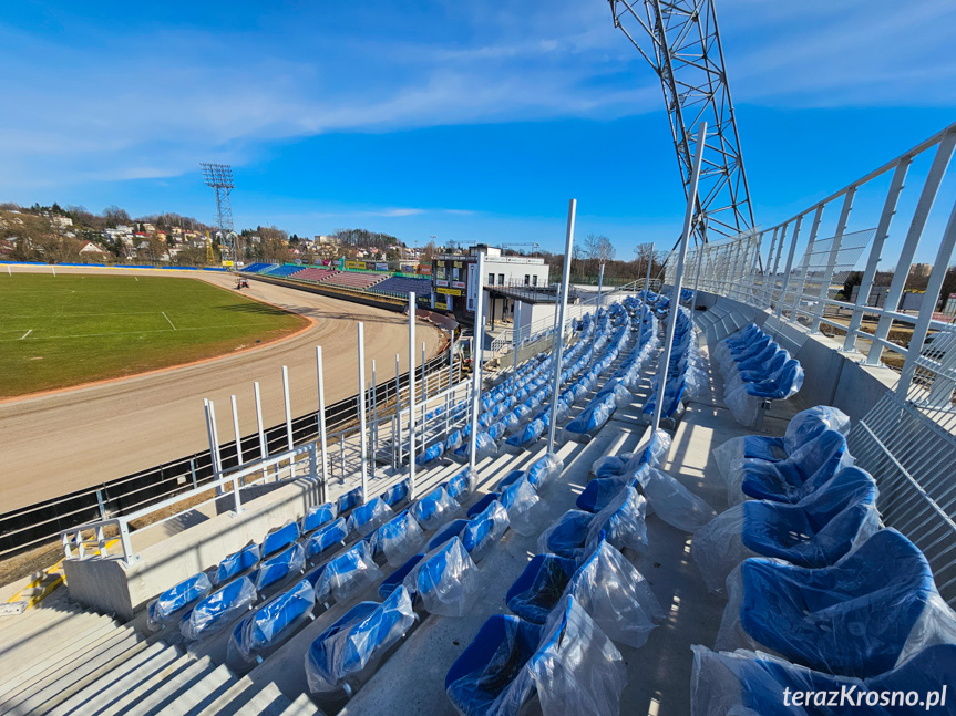 Przebudowa stadionu w Krośnie