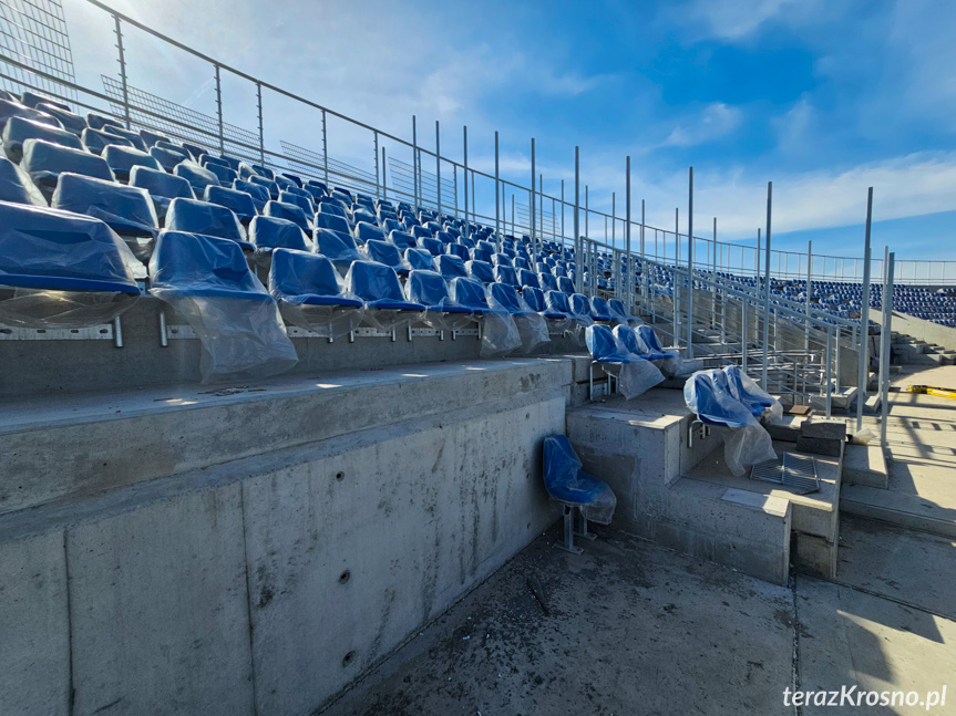 Przebudowa stadionu w Krośnie