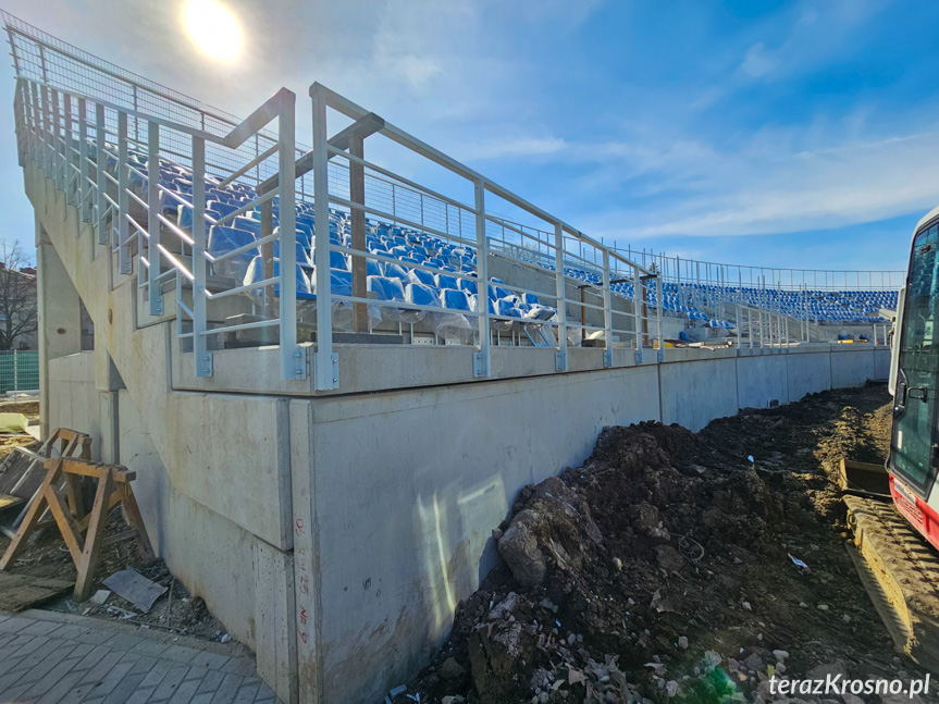 Przebudowa stadionu w Krośnie