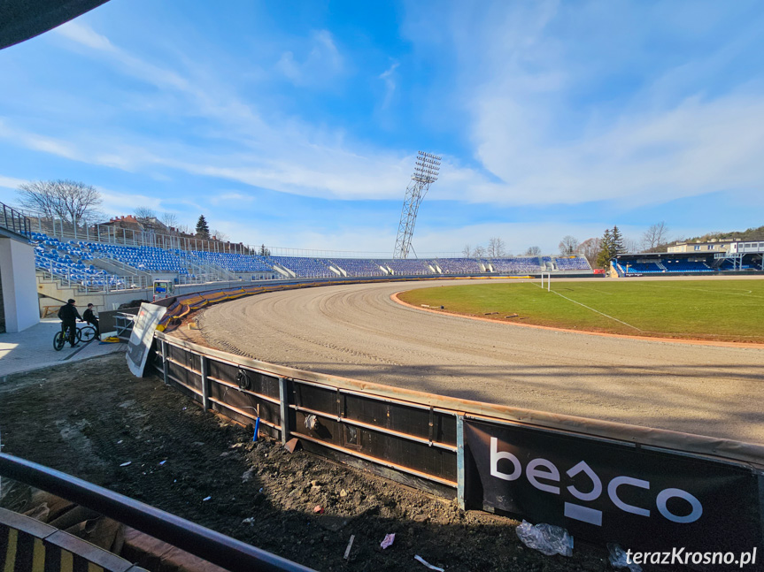 Przebudowa stadionu w Krośnie