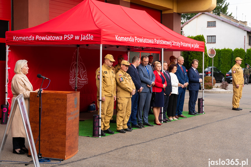 Przekazanie agregatów w Jaśle