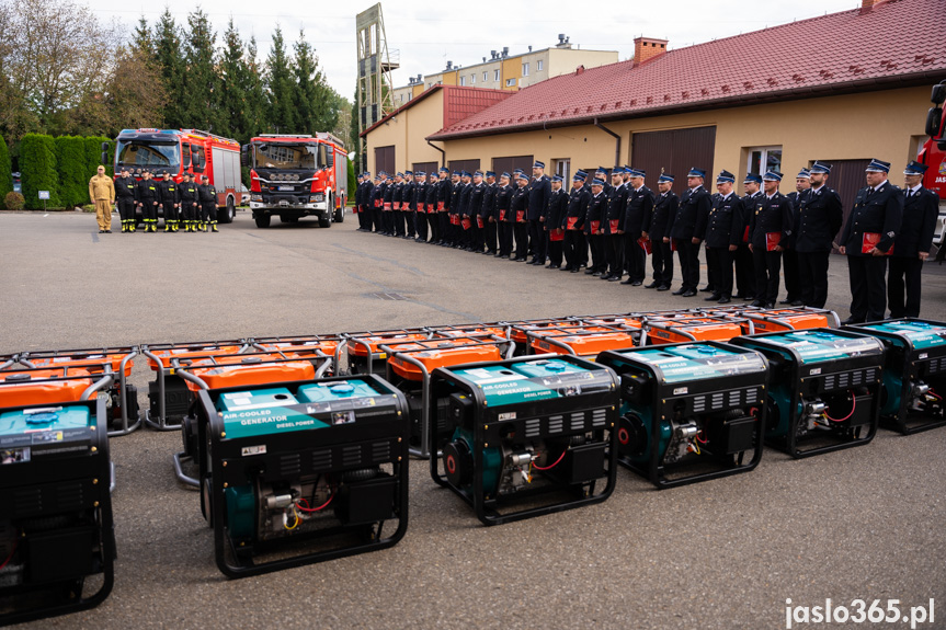 Przekazanie agregatów w Jaśle