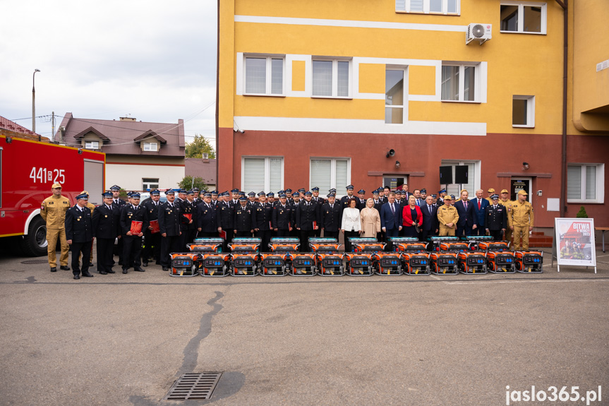 Przekazanie agregatów w Jaśle