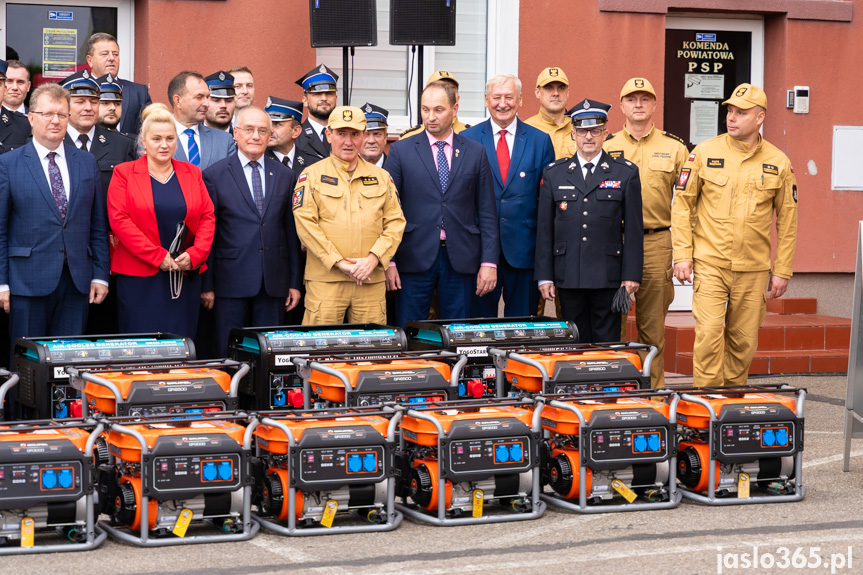 Przekazanie agregatów w Jaśle