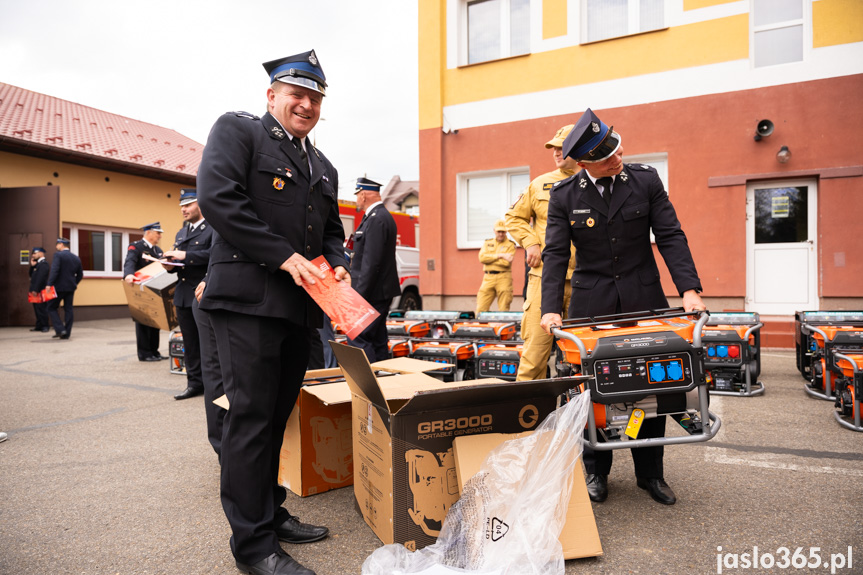 Przekazanie agregatów w Jaśle