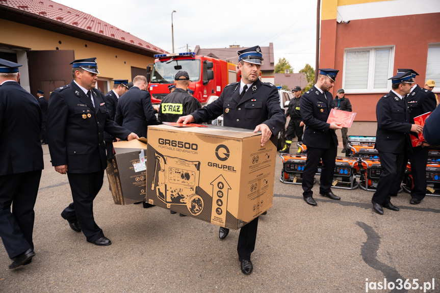 Przekazanie agregatów w Jaśle