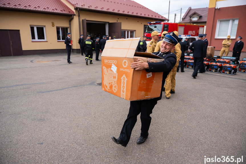 Przekazanie agregatów w Jaśle